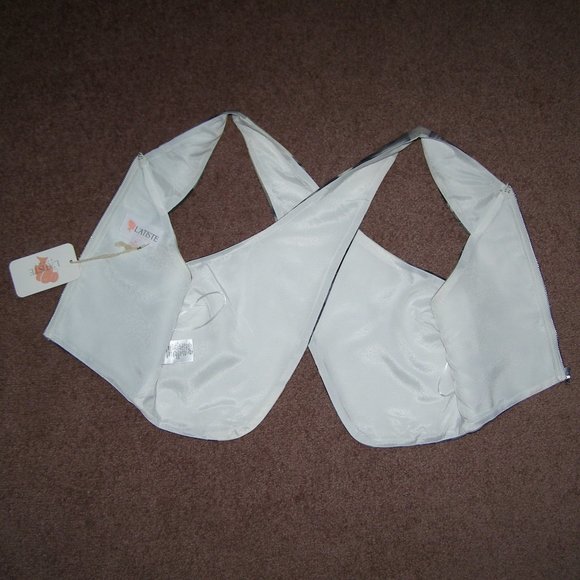 NWT L'Atiste by Amy Criss Cross Crop top M 6-8 - Picture 16 of 16